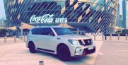 Silver Nissan Patrol Nismo 2019 for rent in Dubai 5